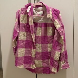 Oversizedd american eagle flannel